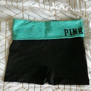 Pink Yoga Shorts
